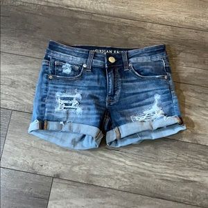 American eagle denim shorts